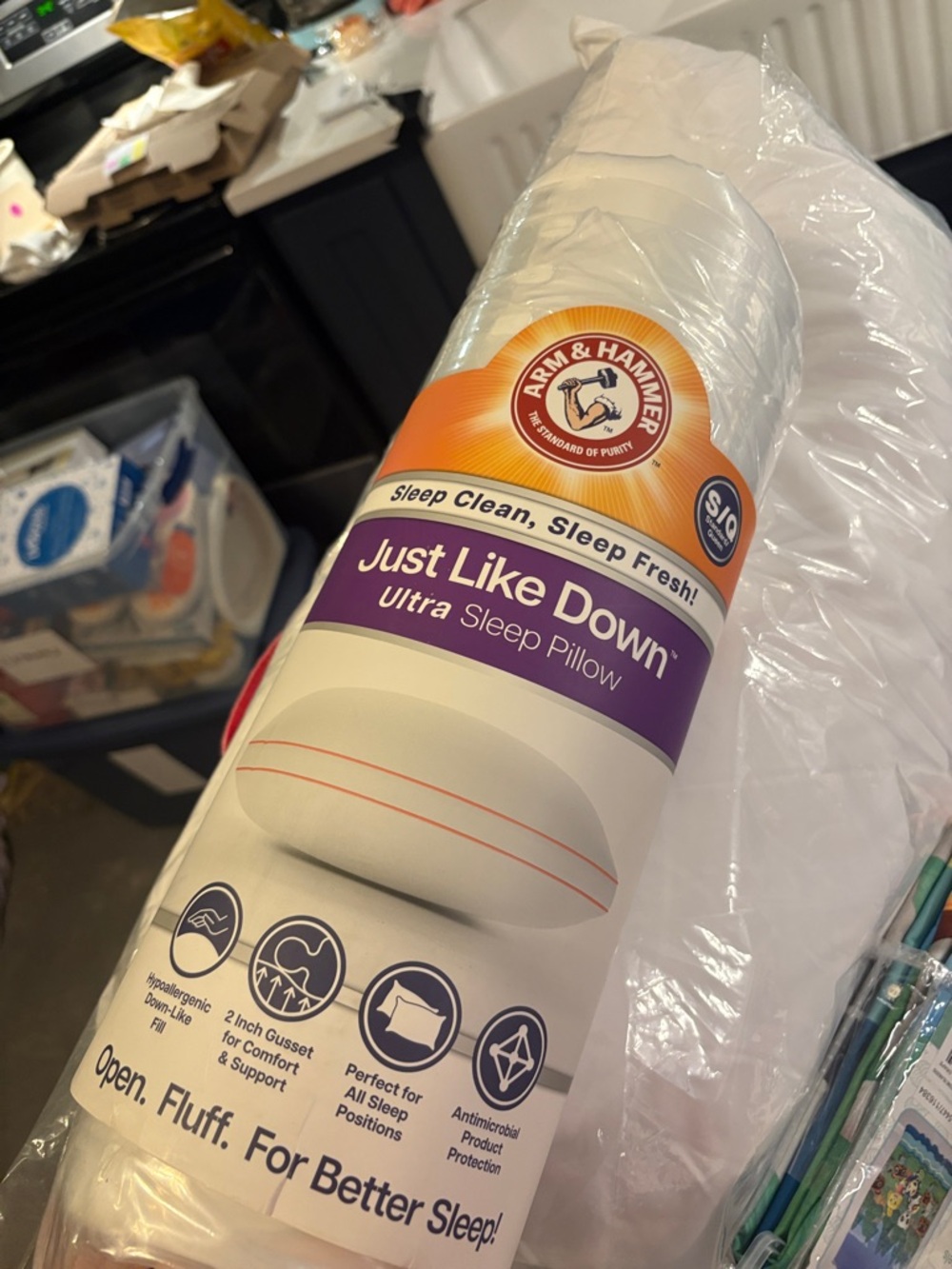 Just Like Down Ultra Sleep Pillow - White